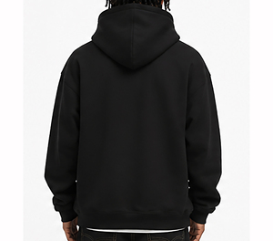 Sweat-shirt à capuche en coton premium pour homme, de luxe, blanc, taille XL, style décontracté urbain, à porter tous les jours, streetwear - Product Image 2