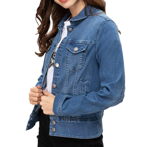 Chaquetas Vaqueras Personalizadas de Primera Calidad para Mujer, 100% Algodón, Transpirables, Impermeables y Resistentes al Viento - Product Image 3