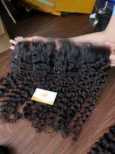 Visón negro encaje HDRaw pelo mejor calidad Frontal vietnamita sin procesar cabello humano crudo precio al por mayor ajuste toda la piel envío gratis - Product Image 6