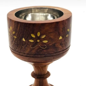 Quemador de incienso de madera personalizable, soporte para bakhoor, fuente de alimentación manual para uso doméstico - Product Image 5