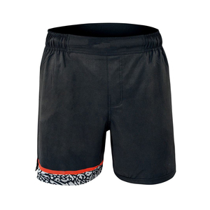 Shorts MMA pour hommes au design tendance : Shorts d'entraînement à séchage rapide avec imprimé éléphant pour le kickboxing et le BJJ - Service OEM personnalisé - Product Image 4