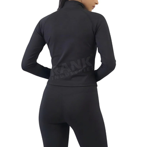 Ensemble de yoga et fitness sans couture pour femme, taille haute, tenue d'entraînement, prix usine, commandes en gros - Product Image 3
