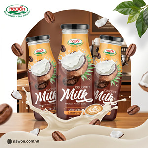 น้ำกะทิผสมกาแฟรสโมคค่า นาวอน ขนาด 280 มล. เครื่องดื่มกาแฟเย็นบรรจุขวด เก็บในตู้เย็น ผลิตจากธรรมชาติทั้งหมด คุณภาพพรีเมียม - Product Image 2