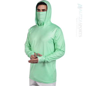 Camisetas de Pesca y Caza de Secado Rápido, Personalizadas con Protección Solar UPF 50+, Anti-UV, 100% Poliéster, Ligeras, 180g, Unisex, Tallas Grandes para Adultos - Product Image 3