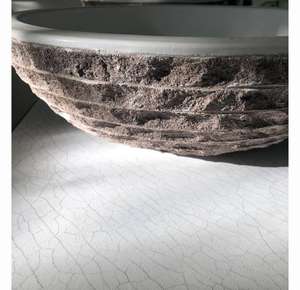 Robinet de lavabo en pierre de lave émaillée moderne de première qualité pour salle de bain et jardin - Product Image 5