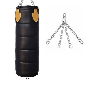 Wholesale Customized Leather Heavy Punching Bags for Martial Arts & Karate Training-Durable <b>25KG</b> Boxing & Taekwondo Bags - Product Image 5