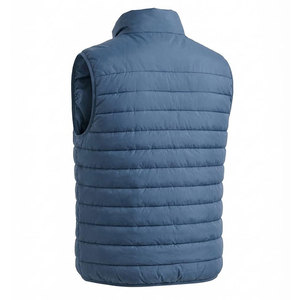 Gilet matelassé pour homme de haute qualité avec coutures durables et coupe confortable, idéal pour la superposition hivernale, service OEM - Product Image 2