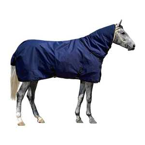Couverture d'équitation premium pour chevaux, imperméable, respirante, durable, en nylon ripstop - Product Image 5