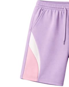 Pantalones Cortos Deportivos de Jersey para Hombre, Color Rosa Lavanda, Casuales, de Verano, de Algodón y Poliéster, con Cordón y Cintura Elástica, para Gimnasio, Proveedor - Product Image 3