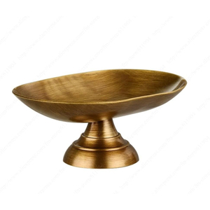 Jabonera de Latón Macizo con Borde Perforado, Acabado Dorado Pulido, Moderna y Ecológica, Accesorio para Baño y Cocina con Orificios de Drenaje, WHITE ROYALS - Product Image 2