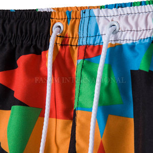 Solid Color <b>Cheap</b> Price Hawaii Shirts & Shorts Set <b>Light</b> Weight Men Hawaii Shirts & Shorts Set - Product Image 4