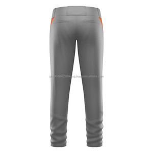 Venta al por mayor de encargo totalmente tinte sublimado a rayas pantalones de béisbol ropa de softbol con comodidad y estilo superior - Product Image 2