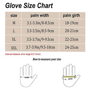 Guantes de Motociclismo, Protección Completa para los Dedos, Guantes de Carreras Transpirables Antideslizantes, Guantes Tácticos para Motocicleta y Ciclismo - Product Image 6