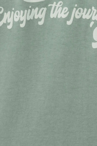 เสื้อยืดคอตตอนพรีเมียมลายภูเขา เสื้อยืดลำลองคอกลมสำหรับผู้ชาย สั่งทำได้ตามต้องการ รับผลิตแบบ OEM ODM แบรนด์ส่วนตัว - Product Image 3