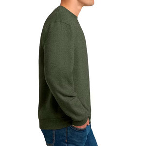 Sudadera Premium Blanca Lisa de Cuello Redondo, Gruesa y Suave de Felpa, Estilo Urbano para Hombre - Product Image 5