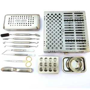 PRF <b>Box</b> Grf Complete Dental Implant Micro Surgical Surgery Kit Instruments Set Manual Surgical Grade Autoclavable Stainless - Product Image 1