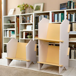 ไม้สนอเมริกัน ไม้อัด วัสดุปลอดภัยสำหรับเด็ก เฟอร์นิเจอร์บ้าน ทนทาน ขอบเรียบ ชั้นวางหนังสือสไตล์เวียดนาม - Product Image 5