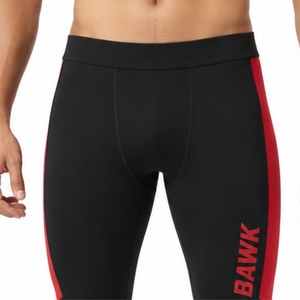 <b>Men</b> Performance <b>Compression</b> <b>Leggings</b> Premium Stretch Breathable QuickDry Flexible Recovery Soft Lightweight Breathable Material - Product Image 4