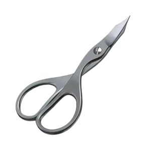 Curved Stainless Steel Cuticle <b>Scissors</b> Sharp Pointed Tip For Nail Manicure Pedicure Eyelash Eyebrow Trimming Precision Tool - Product Image 2