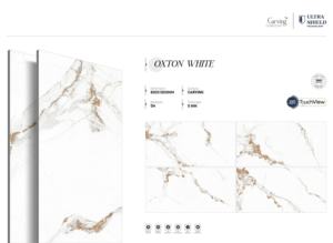 กระเบื้องพอร์ซเลนแกะสลักระดับไฮเอนด์ ขนาด 800x1600 1200x1800 750x1500 มม. กระเบื้องแผ่นใหญ่สำหรับห้องนั่งเล่น ห้องน้ำ ห้องครัว และสำนักงาน - Product Image 3