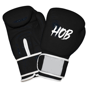 Gants de boxe professionnels en cuir PU véritable, avec fermeture velcro, en cuir de vachette véritable, multicouches, services OEM et ODM - Product Image 3