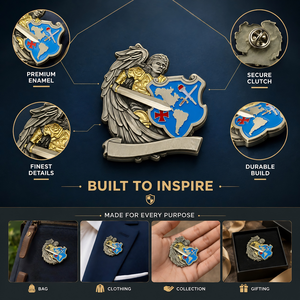 Custom Angels Pro Enamel Lapel <b>Pin</b> | Character Style Metal Badge Collectible Souvenir | OEM Wholesale Export Supplier 2026 <b>Pin</b> - Product Image 2