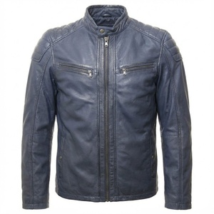 Vestes en cuir pour homme sur mesure avec logo personnalisé, design de votre choix, veste d'hiver tendance pour homme à bas prix - Product Image 1
