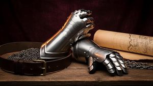 Fabricant OEM de gants en métal faits à la main, gants articulés en acier pour costumes de chevaliers du festival Renaissance et décorations - Product Image 4