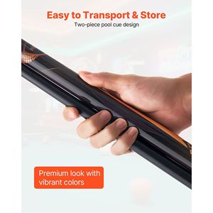 Stecca da Biliardo in Legno d'Acero Canadese da 58 Pollici, 19 Once, con Connessione ABS Multistrato, per Snooker e Biliardo - Product Image 5
