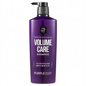 Mise En Scene Volume Care Shampoo al Collagene Viola 680ml per Capelli Umani - Product Image 1