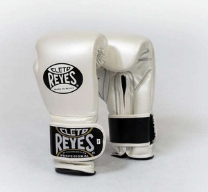 นวมชกมวยหนังแท้ Cleto Reyes แบบผูกเชือก สำหรับฝึกซ้อม ผลิตในเม็กซิโก สำหรับมืออาชีพ ผู้ใหญ่ แบบเต็มนิ้ว - Product Image 3