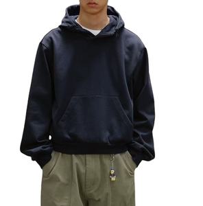 Sweat à capuche décontracté pour homme, personnalisé, 260g, 100% coton molletonné, respirant, brodé, coupe classique, couleur unie, masqué - Product Image 1