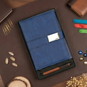 PU Leather A5 Multicolor Premium <b>Diary</b> Notebook Executive Journal Office Writing Organizer Custom Logo Corporate Gift 192 Pages - Product Image 1