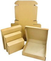 Caja de Cartón para Envíos Autoensamblable de Materiales Reciclados para Embalaje de Regalos y Artesanías, Cartón Corrugado, Envío Aéreo y Marítimo, Venta al por Mayor en Vietnam