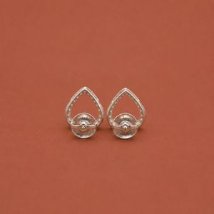 Boucles d'oreilles en argent sterling S925 avec moissanite en forme de cœur pour femmes, bijoux classiques en forme de cœur, cadeau de bijoux en diamant - Product Image 4
