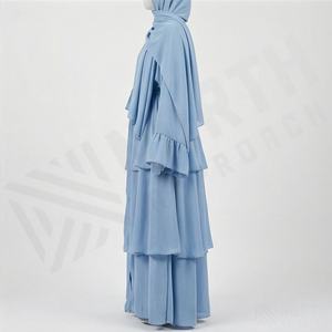 Nuevos diseños de abayas personalizadas para damas, con mangas de murciélago, para mujeres musulmanas, ropa modesta, alta calidad, venta al por mayor de fábrica. - Product Image 3