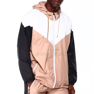 ชุดวอร์มกันลมแบบมีฮู้ด ดีไซน์ใหม่ปี 2026 ผลิตตามสั่ง แบรนด์ส่วนตัว ระบายอากาศได้ดี สำหรับฤดูหนาว ผ้าไนลอน ซิป ยางยืดที่เอว ผลิตในปากีสถาน - Product Image 6