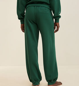 Pantalon de survêtement streetwear d'hiver en molleton polyester/coton de haute qualité, taille haute, avec empiècements à poches avant, respirant et à bas de pantalon côtelé - Product Image 6