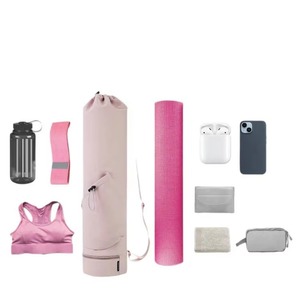Porta Botellas de Agua Multifuncional, Impermeable, de Gran Capacidad, con Logotipo Personalizado, Correa Ajustable, Bolsillo de Transporte, para Gimnasio y Deportes - Product Image 2