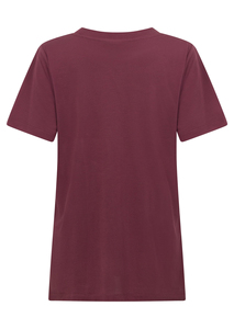 Camiseta de algodón 100% para mujer, cuello redondo, corte regular, manga corta, estilo casual para el día a día - Product Image 5