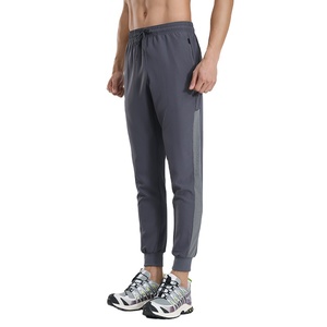 Men's Lightweight Quick-Dry Sport Pants 2025 Baggy Track-Jogging Trousers Logo Decoration Custom Silk Sweatpants Manufacturers - Product Image 1