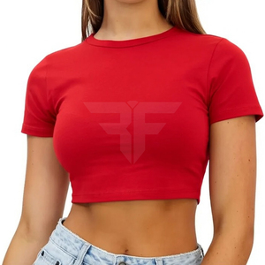 Women's 100% Cotton SKINNY Fit Sleeveless Casual Breathable Eco-Friendly Quick Dry Customizable Top Low Price Online Summer Sale - Product Image 1