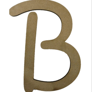 Letras Decorativas de Madera MDF Hechas a Mano para Decoración del Hogar Personalizada por Handmade Collection - Product Image 1