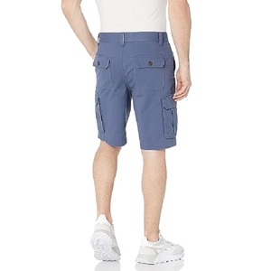 2023 Men's Cotton Cargo Shorts Best Quality Solid Pattern Workout Casual Streetwear Biker Style 100% Cotton Bangladesh Pockets - Product Image 2