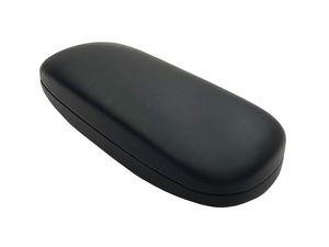 PU Leather Solid Black Rectangle Spectacle <b>Cases</b> <b>for</b> Optimal Eyewear Protection - Product Image 3