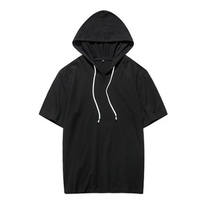 Camiseta con Capucha de Manga Corta Estampada para Parejas, Camiseta con Capucha Personalizada para Venta al por Mayor de Ropa Urbana - Product Image 5