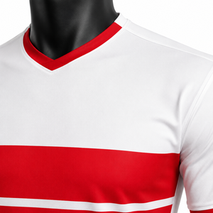 Camiseta Deportiva Personalizada Unisex para Fútbol, Uniforme de Equipo, Sublimación, Secado Rápido, 100% Poliéster, Invierno, con Letras, OEM, ODM - Product Image 5