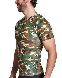 Chemises de compression pour hommes légères et ajustées, couleur unie, haute qualité, séchage rapide, antibactériennes - Product Image 4