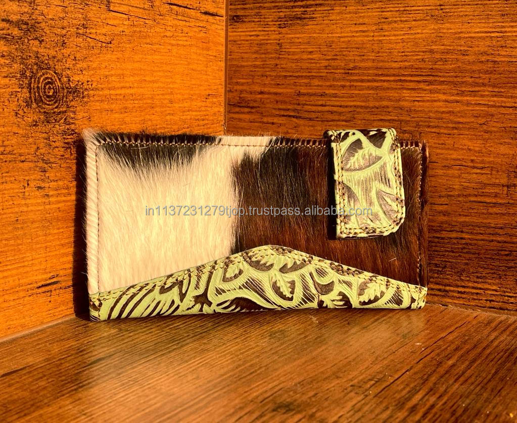 Brown With Green Embossed