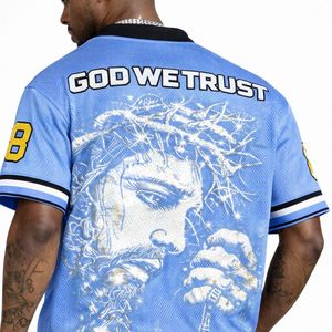 เสื้อฟุตบอลอเมริกันแบบหนาพิเศษ ไซส์ใหญ่ แขนสั้น คุณภาพสูง สำหรับขาย - Product Image 3